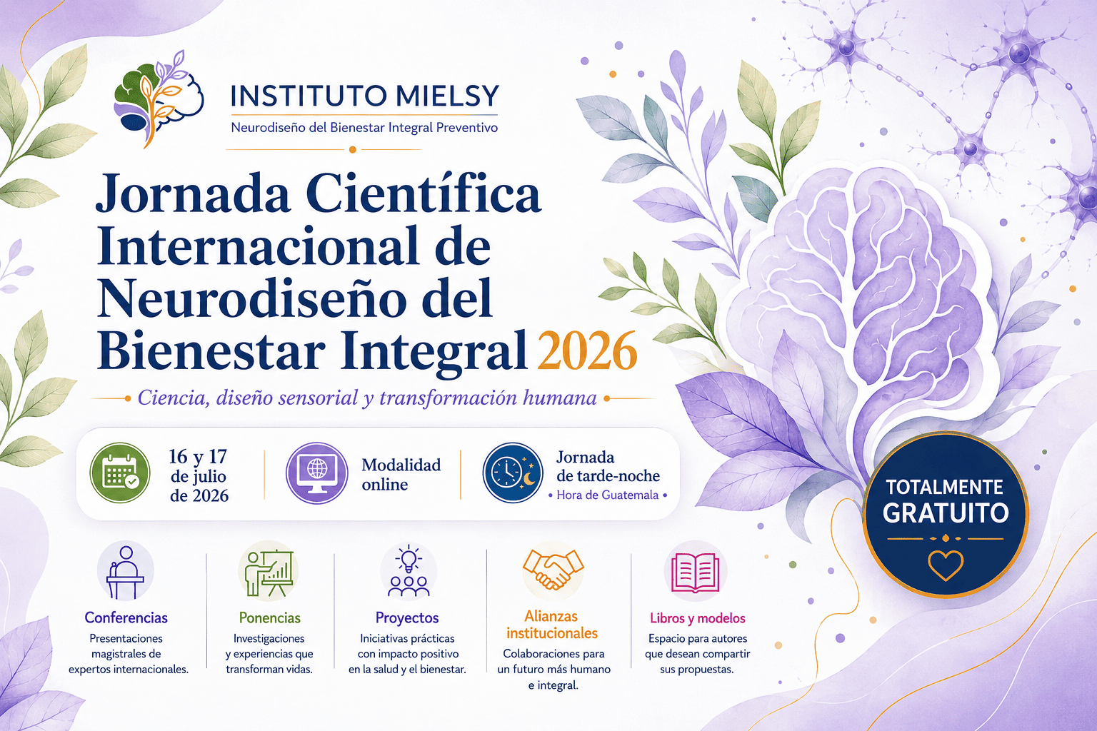 Jornada Científica Internacional de Neurodiseño del Bienestar Integral 2026